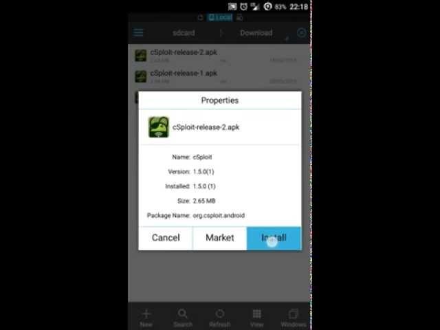 cSploit 1.5.0 It's Metasploit on Android! Installation & Overview