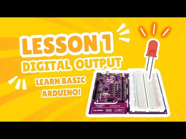 Learn Arduino: Digital Output & LED Control with Maker UNO X! #arduino #stemeducation