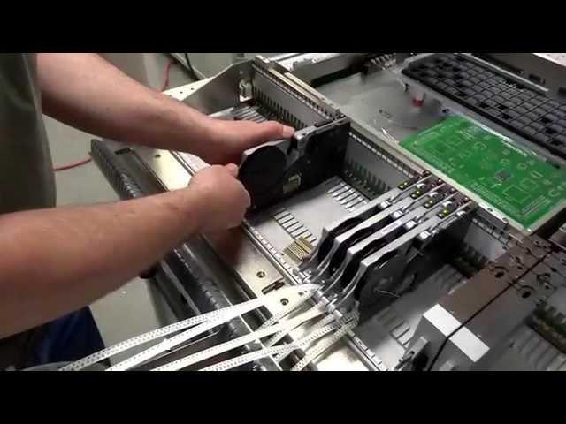 PPM Quad 4000C IVC 4C pick and place demo & feeder setup