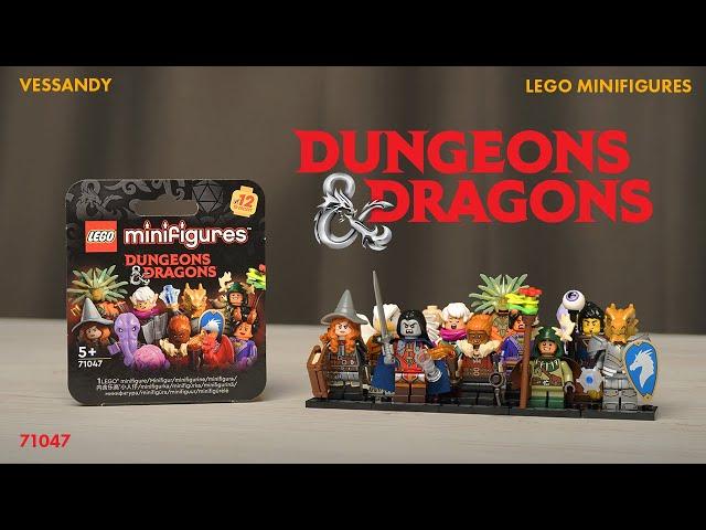 МИНИФИГУРКИ ЛЕГО ПОДЗЕМЕЛЬЯ И ДРАКОНЫ | ОБЗОР LEGO Minifigures Dungeons&Dragons 71047