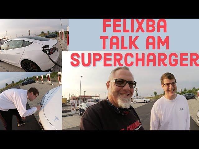 YouTuber Felixba Talk am Supercharger