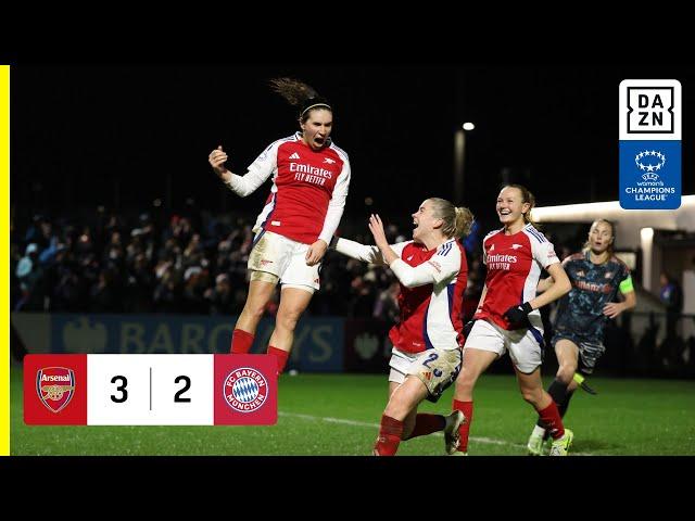 HIGHLIGHTS | Arsenal FC vs. FC Bayern München -- UEFA Women's Champions League 2024-25 (Deutsch)