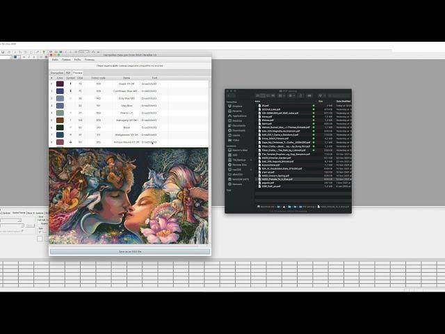 Перенабор PDF схемы в формат DIZE с помощью Cross Stitch Paradise toolkit