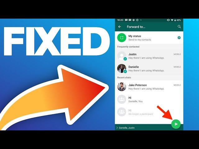 How to Fix and Solve Whatsapp Forward Problem on Android Phone