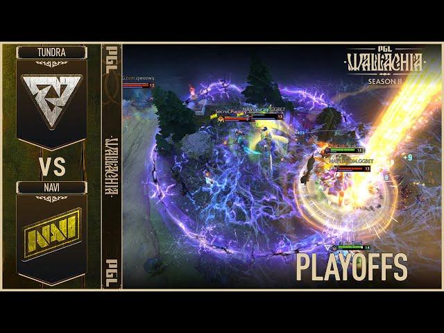 ELIMINATION MATCH! TUNDRA vs NAVI - OFFICIAL HIGHLIGHTS - PGL Wallachia S2 | DOTA2