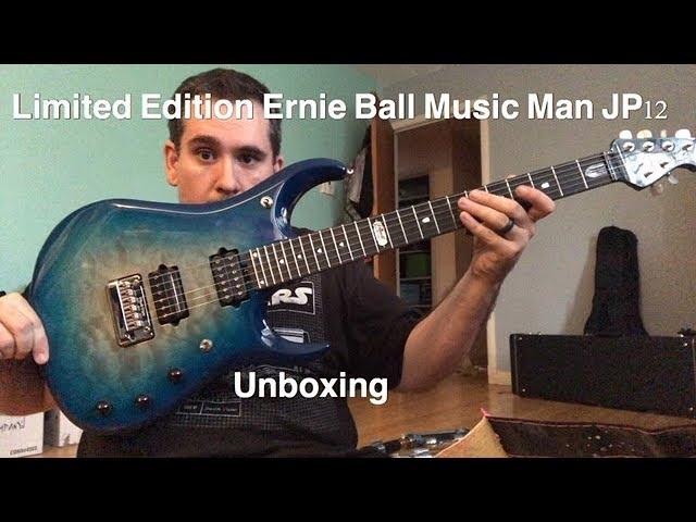 Unboxing my Limited Edition Ernie Ball Music Man JP12.