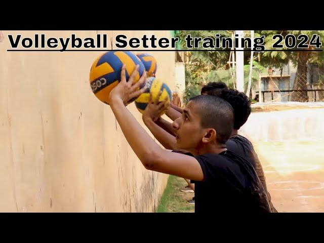 Volleyball Setter Training 2024 | volleyball training at home for beginners