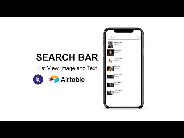 #TUTORIAL Search listview Image and Text using kodular  FREE AIA | Nano Official