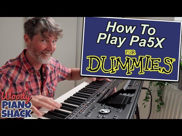 KORG Pa5X Ultimate Quickstart TUTORIAL