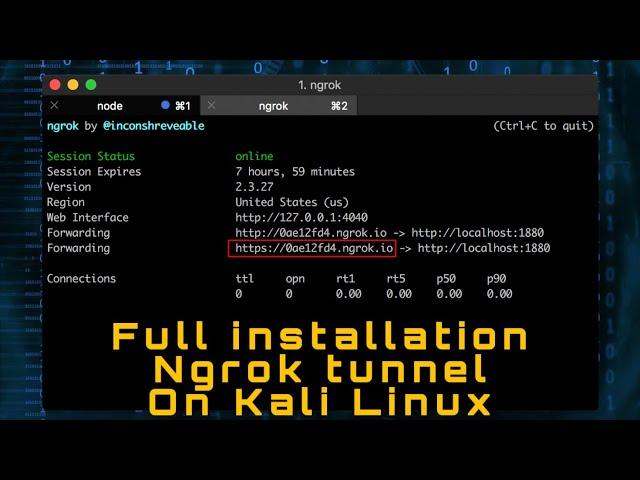 Ngrok Fix All Bugs, Errors,Full Installation tutorial, Ngrok Tunnel Kali Linux