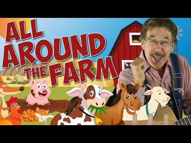 All Around the Farm | Directional Words & Spatial Concepts | Learning Song for Kids | Jack Hartmann