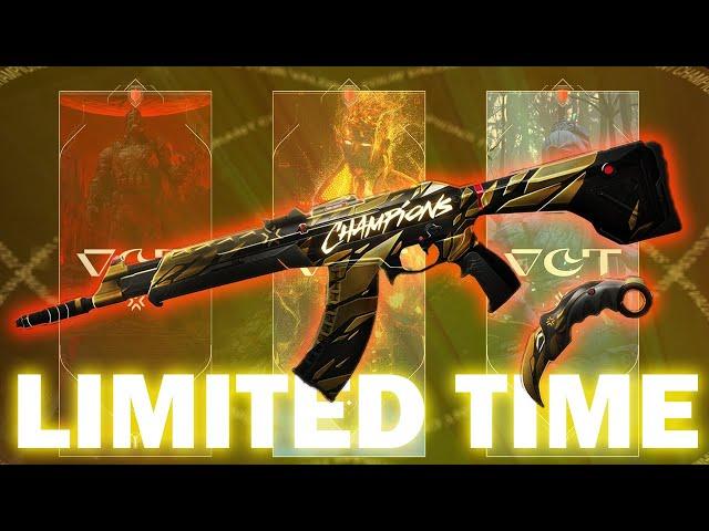 Valorant Limited Time Champions Vandal & Karambit