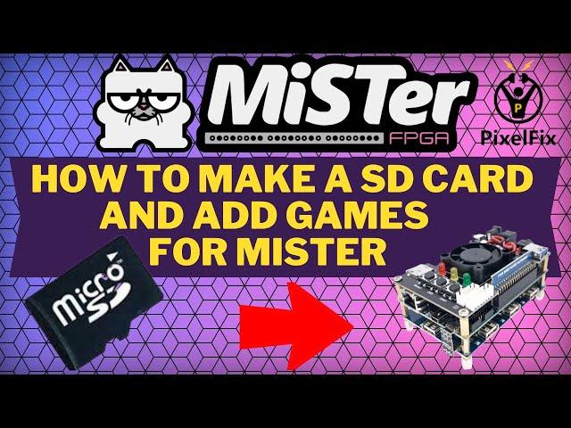 How To Setup A Mister FPGA SD Card & Add Games