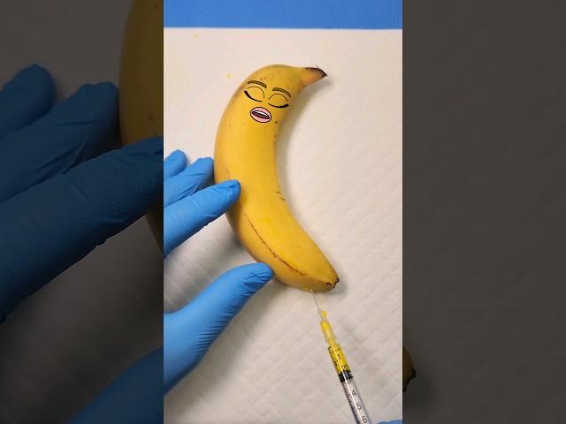 Banana surgery with music #shorts