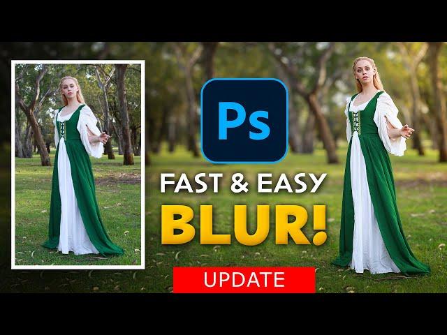 How To Blur Backgrounds in Photoshop [FAST & EASY]