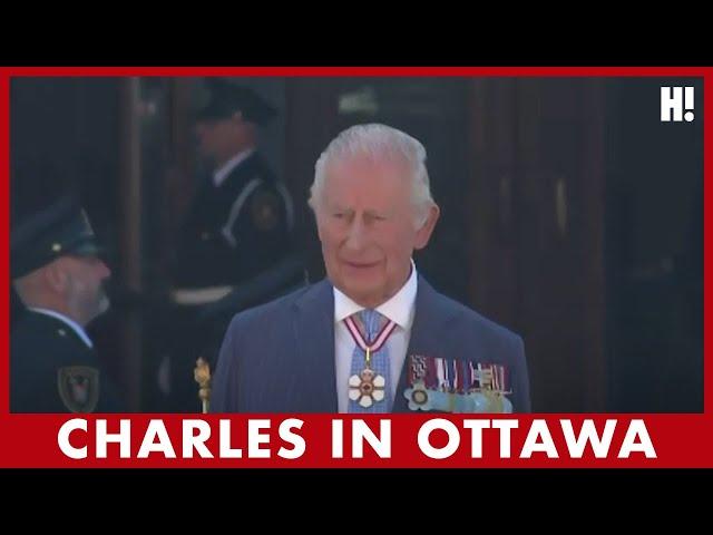 King Charles & Queen Camilla’s GRAND Carriage Procession Through Ottawa  | HELLO!