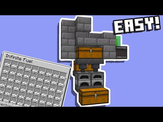 You Need This INFINITE Fuel Super Smelter - Minecraft 1.21.4+