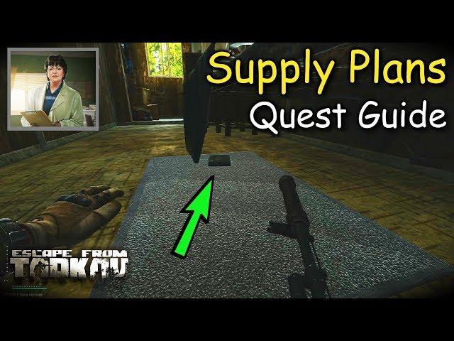 Supply Plans Therapist Quest Guide Escape From Tarkov