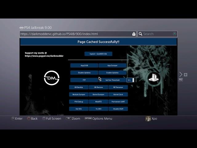 PS4 9.00 Jailbreak Fastest Host | "DarkModder"