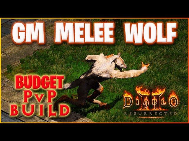 GM Melee Wolf - Budget PvP Build for Newcomers! [D2R Character Guide]