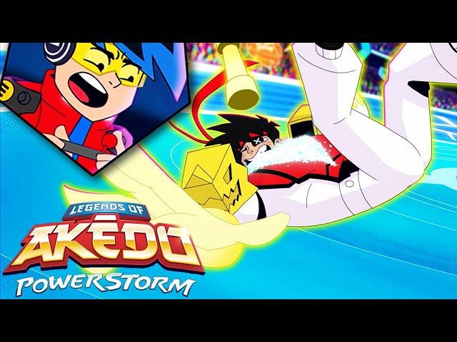 Unleash the Power Storm | AKEDO: Ultimate Arcade Warriors | S02E01