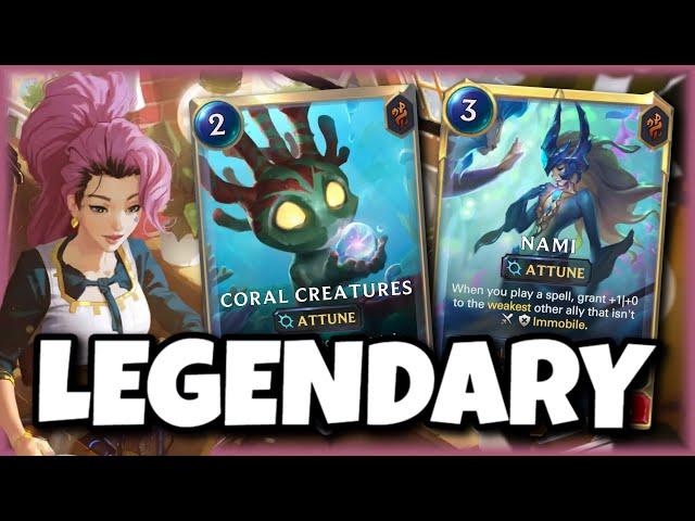 The Spellcasting Synergy of Nami and Seraphine Is Super Underrated! | Legends of Runeterra