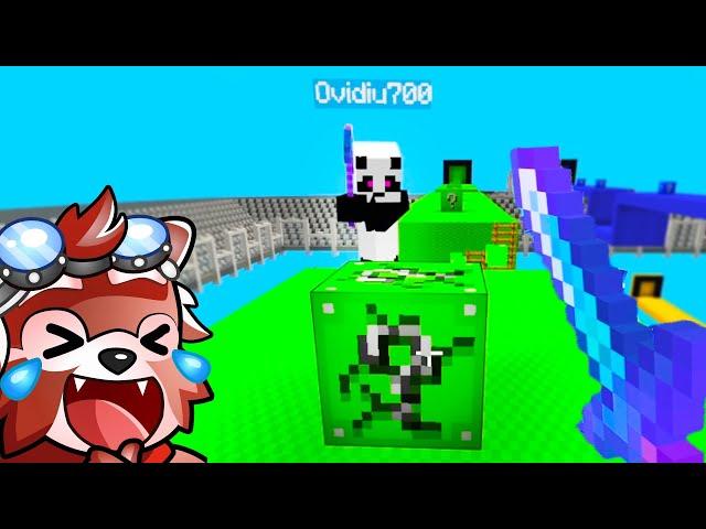 NOCIVANU VS OVIDIU pe LUCKY BLOCKS RACE *I-am Furat Block-urile*