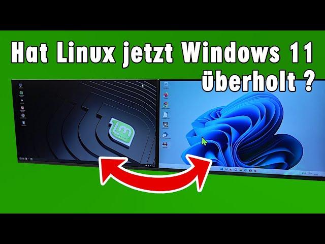 Hat Linux jetzt Windows 11 überholt ️ Linux Mint 21 besser als Windows 11