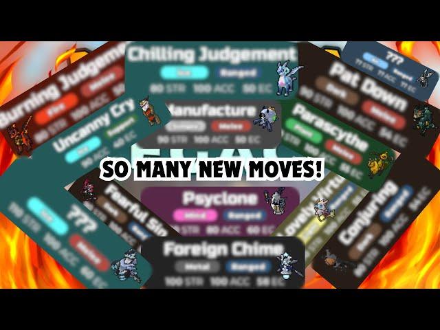 ALL OF THESE MOVES WERE JUST LEAKED FOR ROAMINGS! - Loomian Legacy PVP