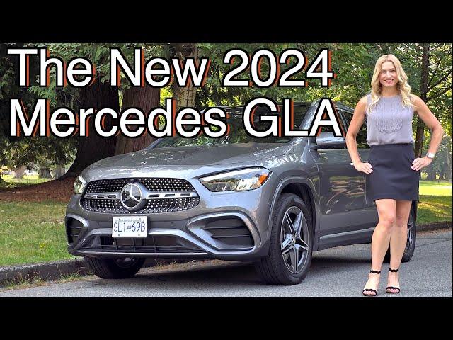 The new 2024 Mercedes-Benz GLA review // Can you spot the difference?