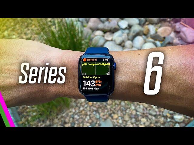 Apple Watch Series 6 // First Impressions, First Ride Report, and Blood Oxygen Test vs Garmin!