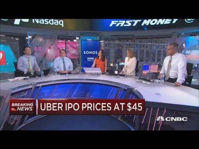 Uber prices IPO at $45, here's what the traders think