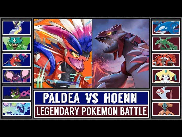 Battle of Legends: PALDEA  vs HOENN | Pokémon Scarlet & Violet