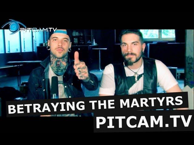 BETRAYING THE MARTYRS - Interview with Aaron Matts & Valentin Hauser // PitCam.TV