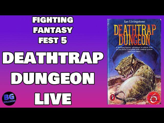 Deathtrap Dungeon Live at Fighting Fantasy Fest 5