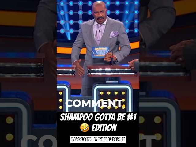 FAMILY FEUD FUN! (SHAMPOO GOTTA BE #1! Edition) FRESH REWIND #comedy #fail #funny #teachers