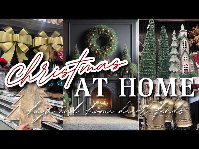 AT HOME NEW CHRISTMAS COLLECTION 2024 || CHRISTMAS DECOR SHOPPING!