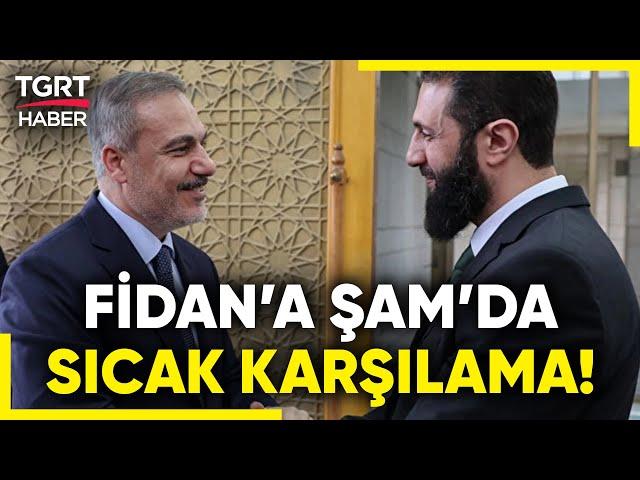 #SONDAKİKA | Dışişleri Bakanı Hakan Fidan Şam'da! Fidan, Suriye’de Ahmed Eş-Şerayla Bir Araya Geldi!