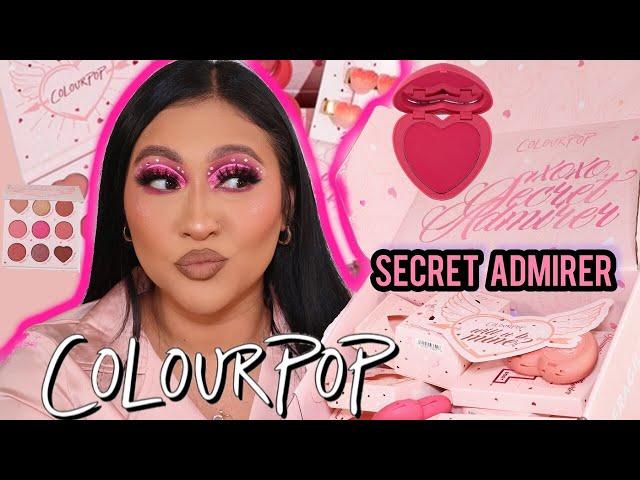 COLOURPOP SECRET ADMIRER COLLECTION & SWATCHES | NEW 2022 COLOURPOP MAKEUP