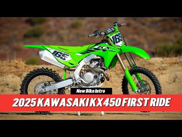 A 450 like 350? Renner, Keefer, Reis ride the 2025 Kawasaki KX450