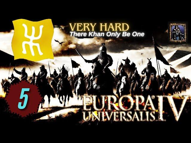 [5]  EU4 Very Hard Çağatay - | There Khan Only Be One | 1.37 Sürümü