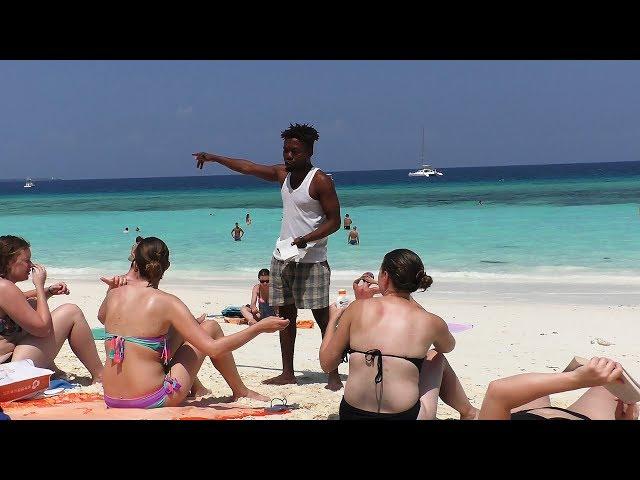 Занзибар. Пляж Нунгви возле ресторана Мама Мия | Nungwi Beach Zanzibar