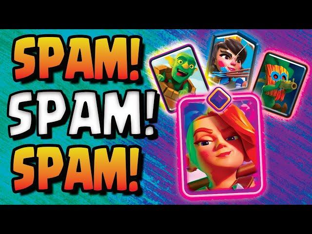 NOBODY Can Stop this SPAM Deck! — The BEST Cycle Deck In Clash Royale!