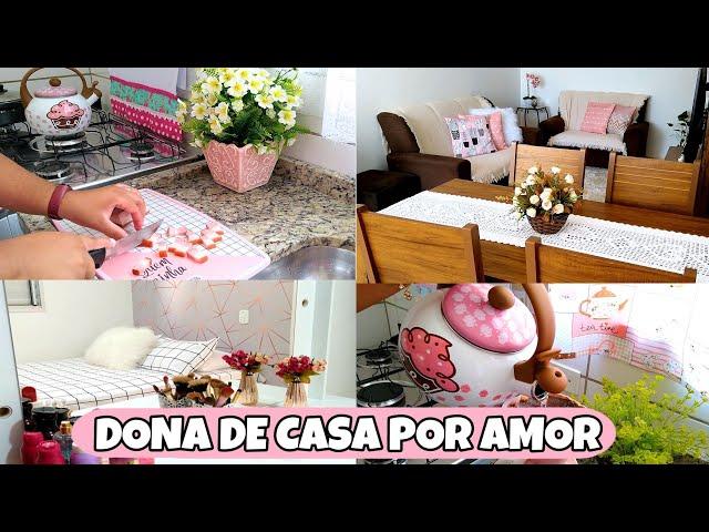 DONA DE CASA POR AMOR - ALMOÇO SIMPLES E DELICIOSO - CUIDANDO DO LAR - ORGANIZAÇÃO -  MARYA ALVES