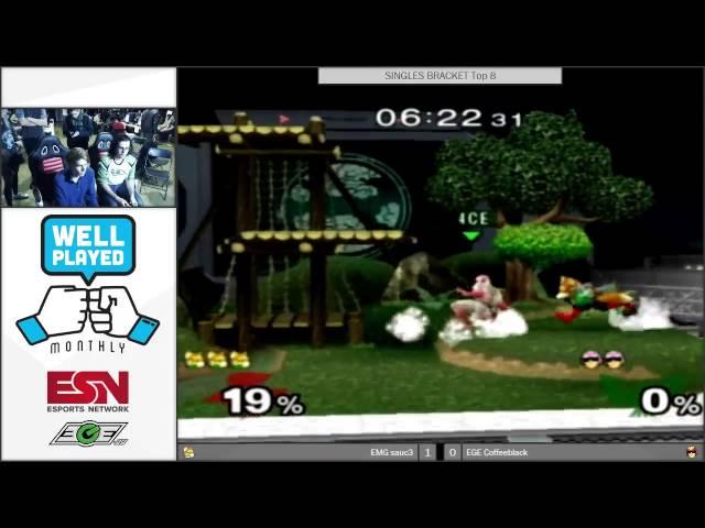 WP4 SSBM - EMG sauc3 vs EGE Coffeeblack