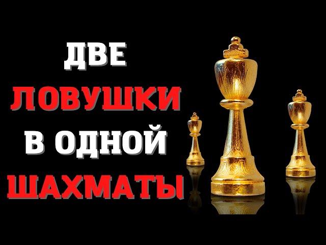 Две ЛОВУШКИ в одной | Шахматы дебют Сицилианская защита