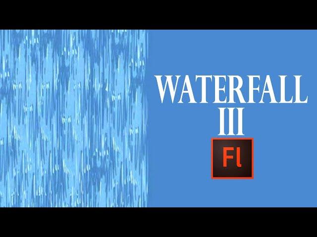 Animate  Water Fall with Flash