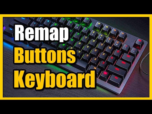 How to Reassign Keyboard Keys on Windows 11 Computer (Fast Method)