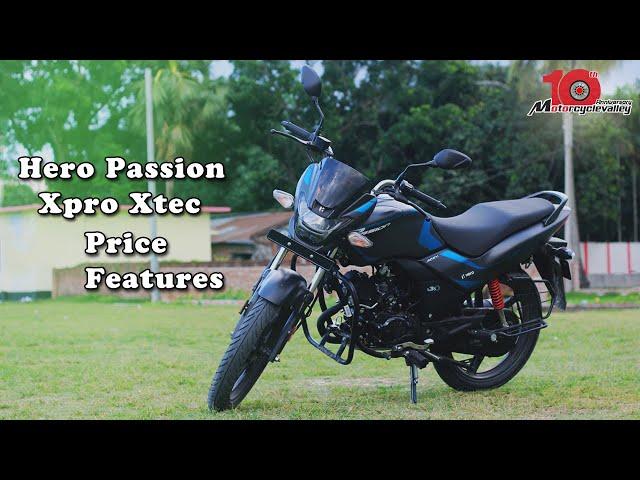 Hero Passion Xpro Xtec Price and Features | Motorcycle Valley |