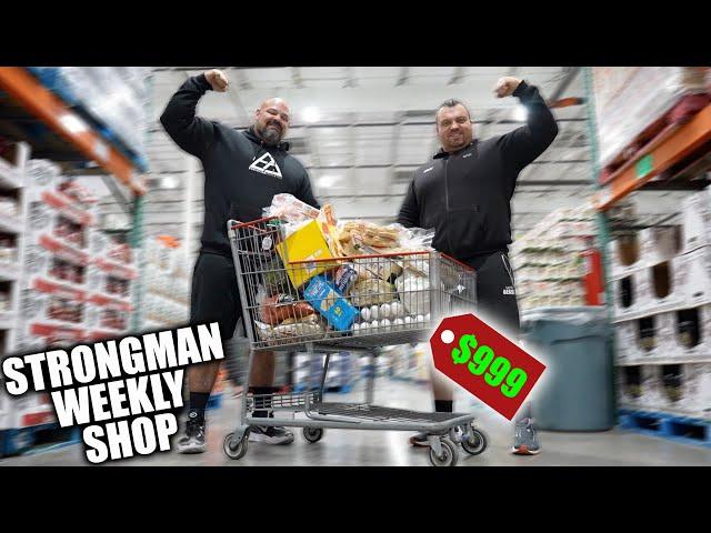 Brian Shaw's OLD STRONGMAN DIET 120,000+ CALORIES!!! (World's Strongest Man) - Eddie Hall